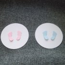 Blue Baby Feet Envelope Sealers set of 12
