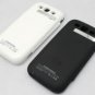 BLACK EXTENDED BATTERY CHARGER SAMSUNG GALAXY III S3 CASE/COVER AC/DC MICRO USB