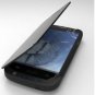 BLACK EXTENDED BATTERY CHARGER SAMSUNG GALAXY III S3 CASE/COVER AC/DC MICRO USB