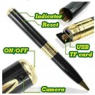 2GB SUPPORTS 16GB USA Mini HD HIDDEN Pen Camera Pen Mini DV DVR SPY Pen NANNY US