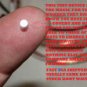 Covert Mini SPY DEVICE Wireless Earphone Cell Phone Hidden Ear Piece Bug Device