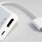 New Dock Connector to HDMI + Micro USB Adapter Cable For iPad 2 3 iPhone 4S