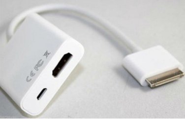New Dock Connector to HDMI + Micro USB Adapter Cable For iPad 2 3 iPhone 4S