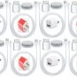 USA 8x USB AC Wall Charger 8x 8Pin Data Sync Cable for iPhone 5 iPod Touch LOT