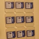 24 IN THE LOT 4G SD Secure digital Card fit Camera PDA GPS 14 WITH CASE 10 XCASE