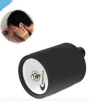 Highly Sensitive Wall microphone voice bug ear listen sound voice detect spy usa