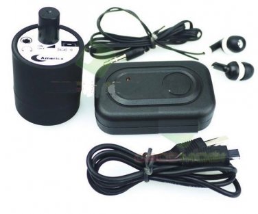 US Door Contact Microphone Super Wall Door Spy Audio  Listening Device