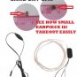 Wireless Earphone FOR ANDROID CHEAT TEST SPY DEVICE Hidden Ear Piece Bug Device