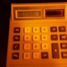 Calculator small desktop solar powered