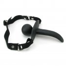 Dildo Gag with Brass Lock.