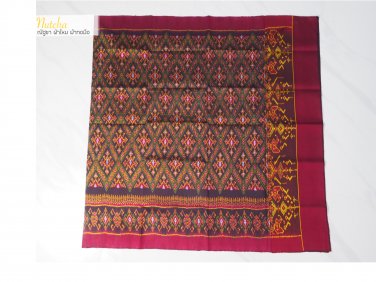 Mudmee Thai Silk Ikat  1x2 meters
