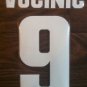 MIRKO VUCINIC 9 JUVENTUS HOME 2013 2014 NAME NUMBER SET NAMESET PRINT FOOTBALL