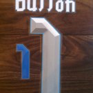 BUFFON 1 ITALY HOME 2013 2014 NAME NUMBER SET NAMESET KIT PRINT FOOTBALL ITALIA