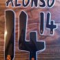 XABI ALONSO 14 REAL MADRID HOME 2013 2014 NAME NUMBER SET NAMESET KIT PRINT