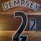 CLINT DEMPSEY 11 TOTTENHAM HOME 2013 2014 NAME NUMBER SET NAMESET KIT PRINT