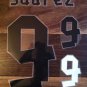 LUIS SUAREZ 9 URUGUAY HOME 2013 2014 NAME NUMBER SET NAMESET KIT PRINT