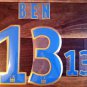 BEN 13 OLYMPIQUE DE MARSEILLE 2013 2014 NAME NUMBER SET NAMESET KIT PRINT