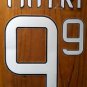 ALESSANDRO MATRI 9 AC MILAN HOME 2013 2014 NAME NUMBER SET NAMESET KIT PRINT