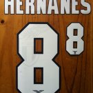 HERNANES 8 SS LAZIO HOME 2013 2014 NAME NUMBER SET NAMESET KIT PRINT