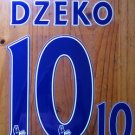 EDIN DZEKO 10 MANCHESTER CITY HOME 2013 2014 NAME NUMBER SET NAMESET PRINT