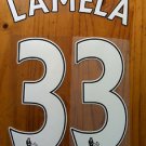 ERIK LAMELA 33 TOTTENHAM THIRD 2013 2014 NAME NUMBER SET NAMESET PRINT