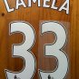 ERIK LAMELA 33 TOTTENHAM THIRD 2013 2014 NAME NUMBER SET NAMESET PRINT