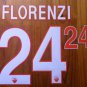 ALESSANDRO FLORENZI 24 AS ROMA HOME 2013 2014 NAME NUMBER SET NAMESET KIT PRINT