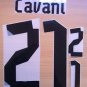 EDINSON CAVANI 21 URUGUAY HOME 2013 2014 NAME NUMBER SET NAMESET KIT PRINT