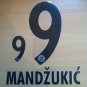 MANDZUKIC 9 BAYERN MUNICH AWAY 2013 2014 NAME NUMBER SET NAMESET KIT PRINT FLOCK