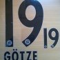 GOTZE 19 BAYERN MUNICH AWAY 2013 2014 NAME NUMBER SET NAMESET KIT PRINT FLOCK