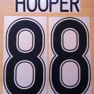 HOOPER 88 CELTIC HOME UCL 2006 2008 NAME NUMBER SET NAMESET KIT PRINT