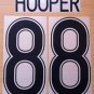HOOPER 88 CELTIC HOME UCL 2006 2008 NAME NUMBER SET NAMESET KIT PRINT