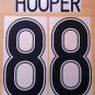 HOOPER 88 CELTIC HOME UCL 2006 2008 NAME NUMBER SET NAMESET KIT PRINT