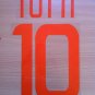 TOTTI 10 AS ROMA THIRD 2011 2012 NAME NUMBER SET NAMESET KIT PRINT NUMBERING