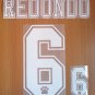 REDONDO 6 REAL MADRID AWAY 1996 1998 NAME NUMBER SET NAMESET KIT PRINT RETRO