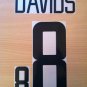 DAVIDS 8 NETHERLANDS HOME 2002 2004 NAME NUMBER SET NAMESET KIT PRINT HOLLAND