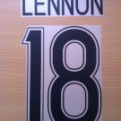 LENNON 18 CELTIC HOME UCL 2006 2017 NAME NUMBER SET NAMESET KIT PRINT NUMBERING