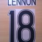 LENNON 18 CELTIC HOME UCL 2006 2017 NAME NUMBER SET NAMESET KIT PRINT NUMBERING