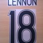 LENNON 18 CELTIC HOME UCL 2006 2017 NAME NUMBER SET NAMESET KIT PRINT NUMBERING