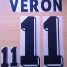 VERON 11 ARGENTINA HOME WORLD CUP 1998 NAME NUMBER SET NAMESET KIT PRINT