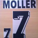 MOLLER 7 GERMANY HOME WORLD CUP1994 NAME NUMBER SET NAMESET KIT PRINT NUMBERING