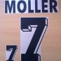 MOLLER 7 GERMANY HOME WORLD CUP1994 NAME NUMBER SET NAMESET KIT PRINT NUMBERING
