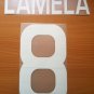 LAMELA 8 AS ROMA HOME 2011 2012 NAME NUMBER SET NAMESET KIT PRINT NUMBERING