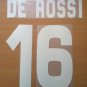DE ROSSI 16 AS ROMA HOME 2008 2009 NAME NUMBER SET NAMESET KIT PRINT NUMBERING
