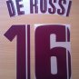 DE ROSSI 16 AS ROMA AWAY 2005 2006 NAME NUMBER SET NAMESET KIT PRINT NUMBERING