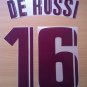 DE ROSSI 16 AS ROMA AWAY 2005 2006 NAME NUMBER SET NAMESET KIT PRINT NUMBERING