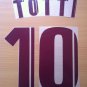 TOTTI 10 AS ROMA AWAY 2005 2006 NAME NUMBER SET NAMESET KIT PRINT NUMBERING