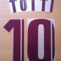 TOTTI 10 AS ROMA AWAY 2005 2006 NAME NUMBER SET NAMESET KIT PRINT NUMBERING