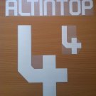 ALTINTOP 4 GALATASARAY HOME 2012 2013 NAME NUMBER SET NAMESET KIT PRINT