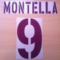 MONTELLA 9 AS ROMA AWAY 2003 2004 NAME NUMBER SET NAMESET KIT PRINT NUMBERING